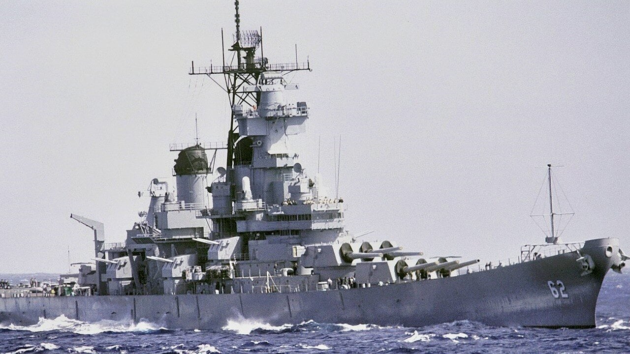 USS New Jersey: The Only Navy Battleship To Fight In The Vietnam War ...